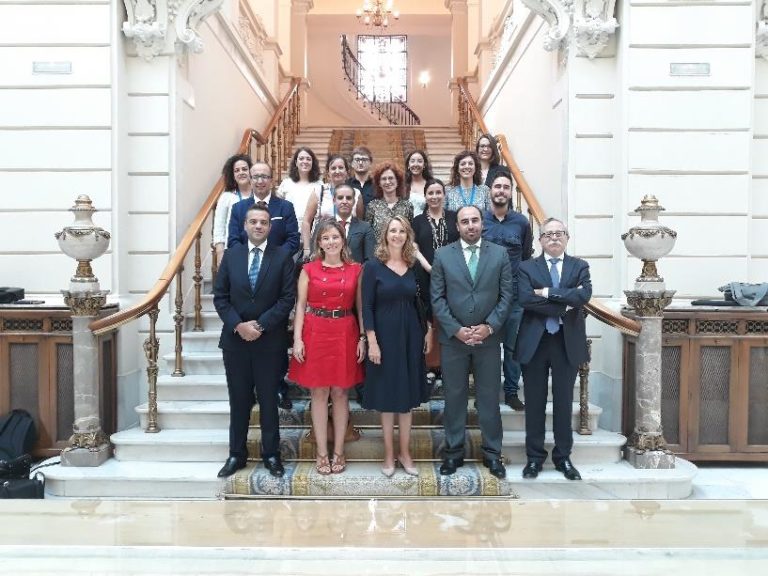 Delegación marroquí del proyecto convivir sin discriminación en España