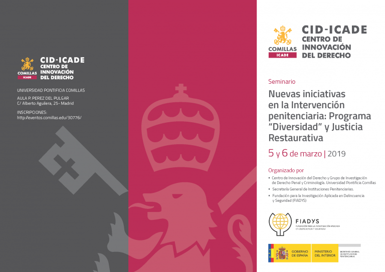 Seminario Nuevas iniciativas en la intervención penitenciaria
